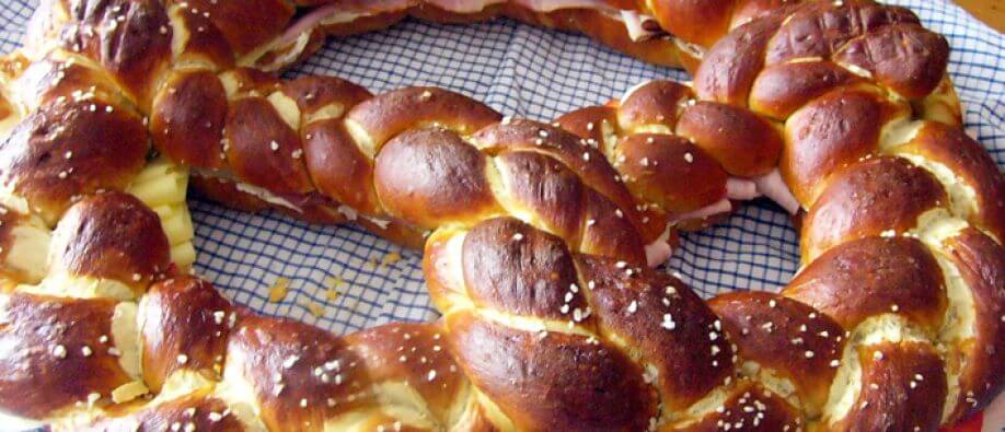 Partybrezeln 15 Personen mit Lachs