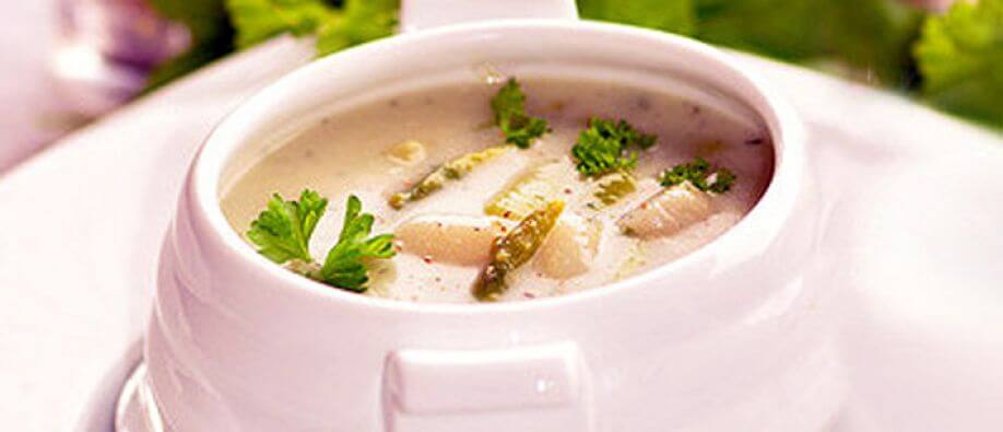 Spargelcrèmesuppe