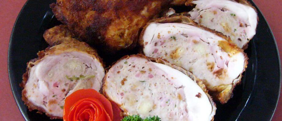 Hähnchenkeulen gefüllt