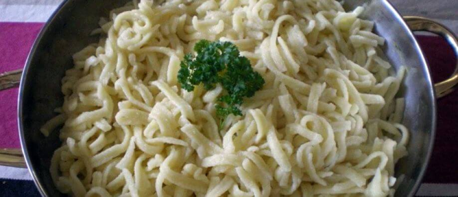Hausgemachte Spätzle